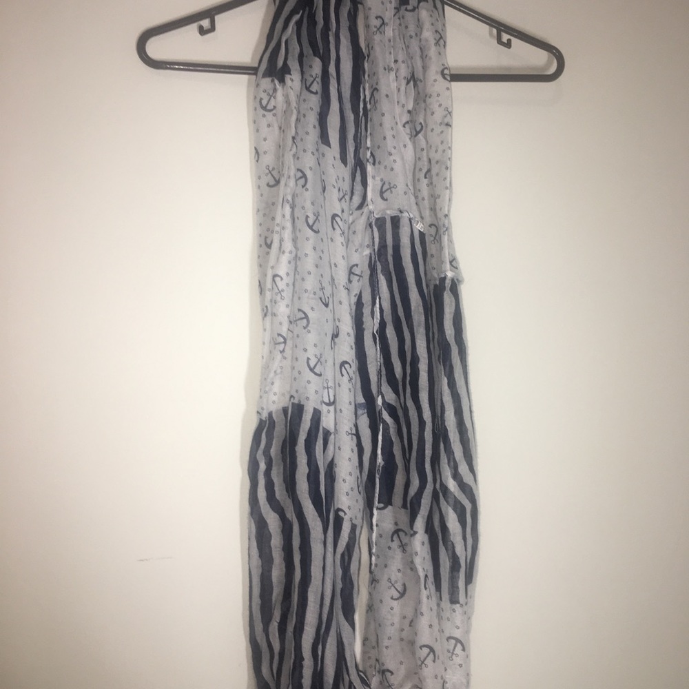 Infinity anchor scarf
